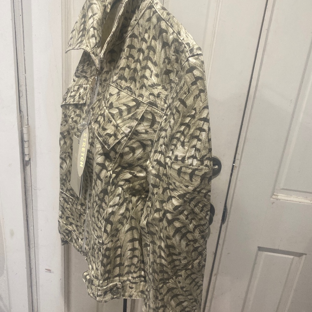 Authentic 90’s MCM Vintage Italian Fashion Jacket Sz M - Picture 3 of 6
